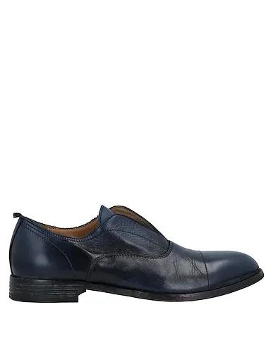 Midnight blue Leather Loafers
