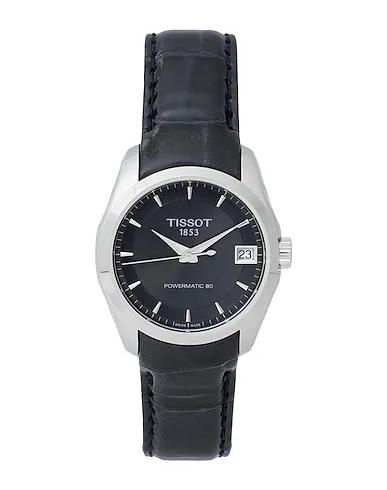 Midnight blue Leather Wrist watch T0352071606100
