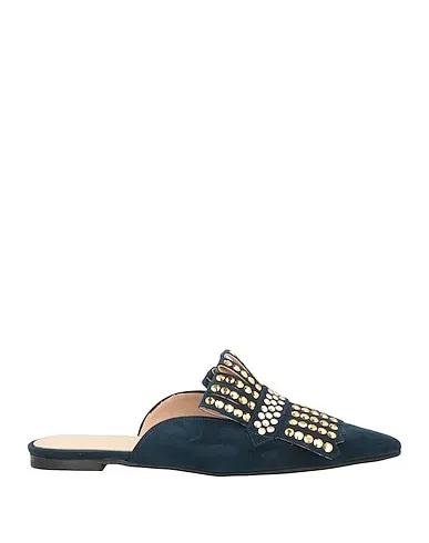 Midnight blue Mules and clogs