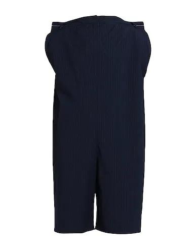 Midnight blue Plain weave Jumpsuit/one piece