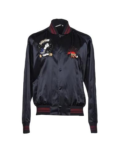 Midnight blue Satin Jacket