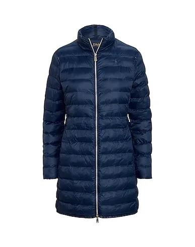 Midnight blue Shell  jacket PACKABLE QUILTED TAFFETA COAT
