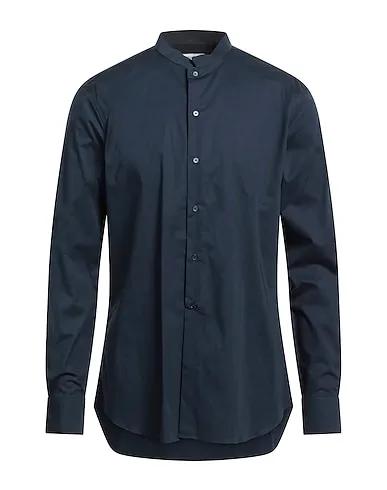 Midnight blue Solid color shirt