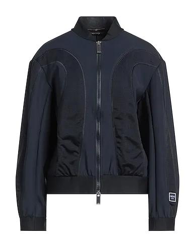 Midnight blue Synthetic fabric Bomber