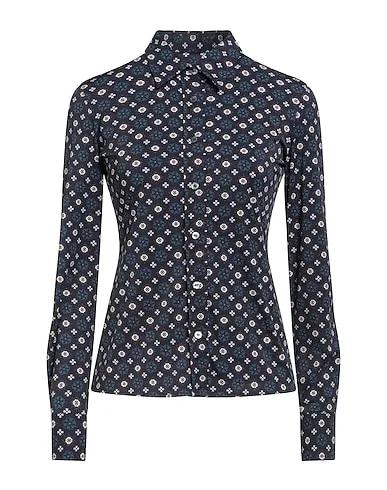 Midnight blue Synthetic fabric Floral shirts & blouses