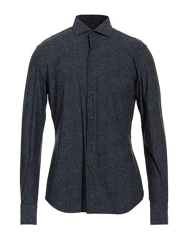 Midnight blue Synthetic fabric Patterned shirt