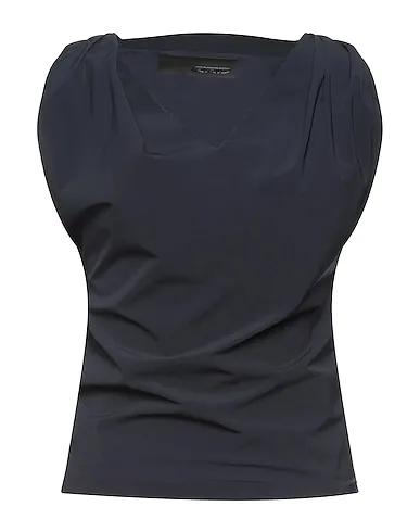 Midnight blue Synthetic fabric T-shirt