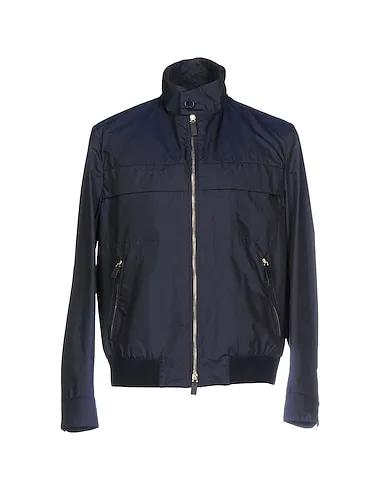 Midnight blue Techno fabric Bomber