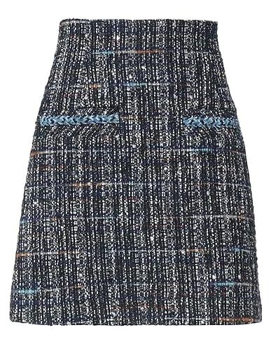 Midnight blue Tweed Mini skirt