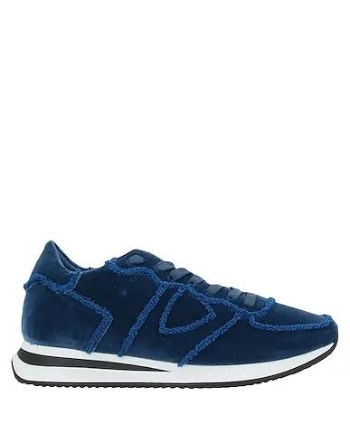 Midnight blue Velour Sneakers