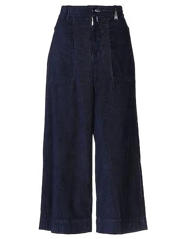 Midnight blue Velvet Casual pants