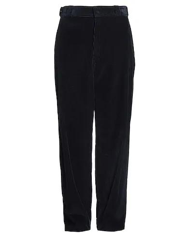 Midnight blue Velvet Casual pants
