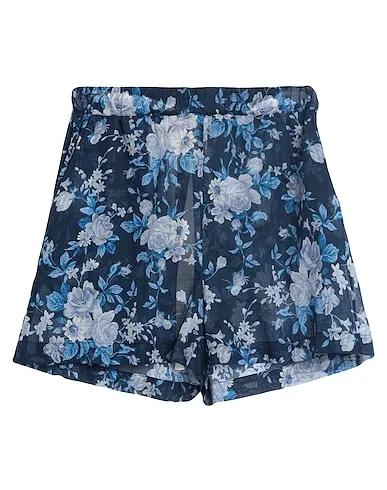Midnight blue Voile Shorts & Bermuda