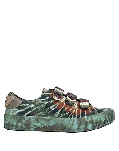 Military green Canvas Sneakers