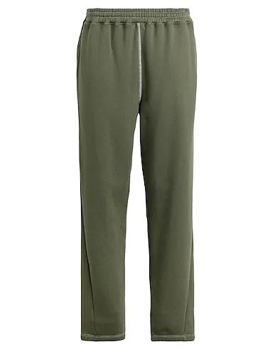 Military green Casual pants ORG CTN BRUSHED LOOPBACK CONTRAST STITCH DETAIL JO
