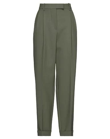 Military green Cool wool Casual pants