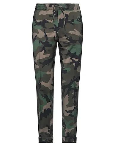 Military green Cool wool Casual pants