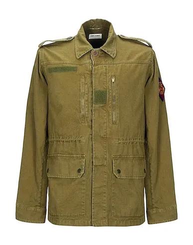 Military green Gabardine Jacket