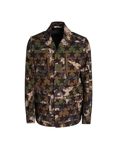 Military green Gabardine Jacket