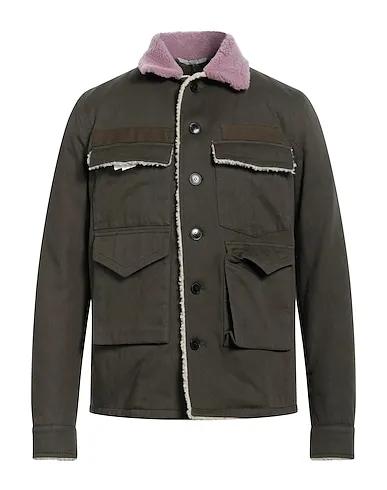 Military green Gabardine Jacket