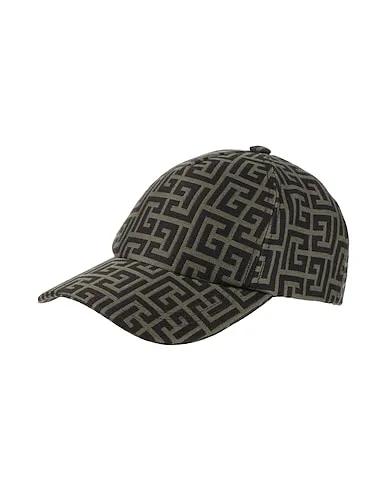Military green Jacquard Hat