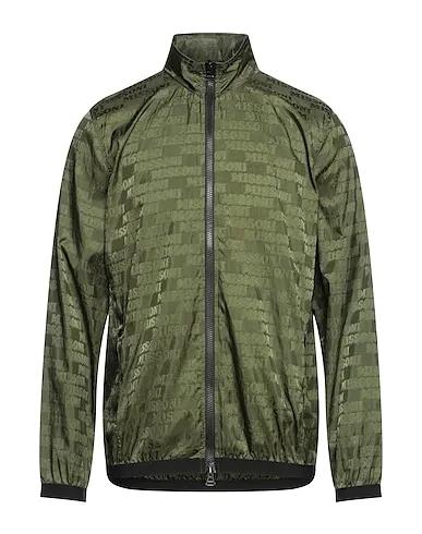 Military green Jacquard Jacket