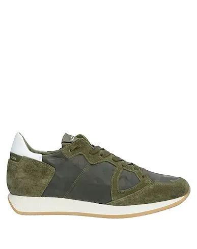 Military green Jacquard Sneakers