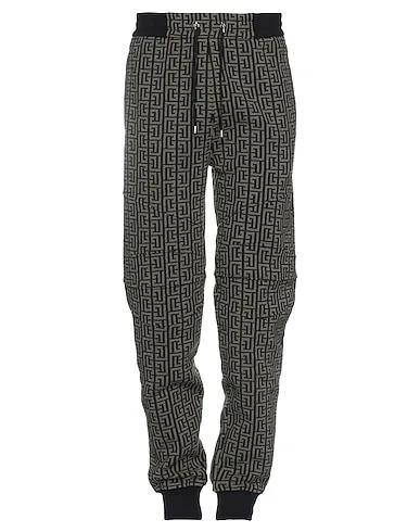 Military green Jersey Casual pants