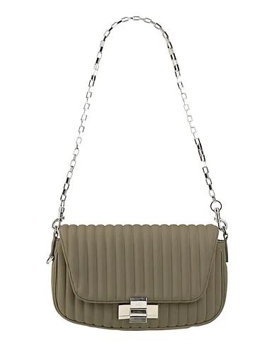 Military green Jersey Shoulder bag