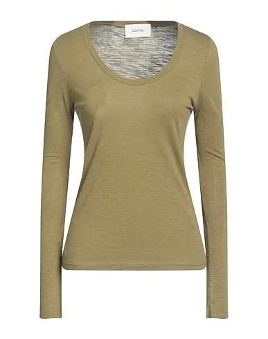 Military green Jersey Sweater