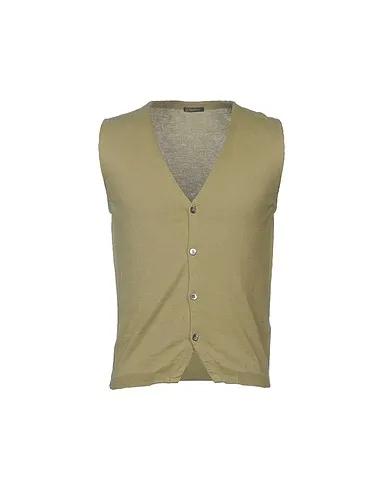 Military green Knitted Cardigan