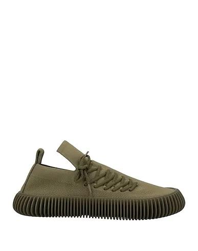 Military green Knitted Sneakers