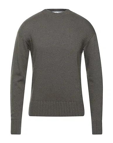 Military green Knitted Sweater