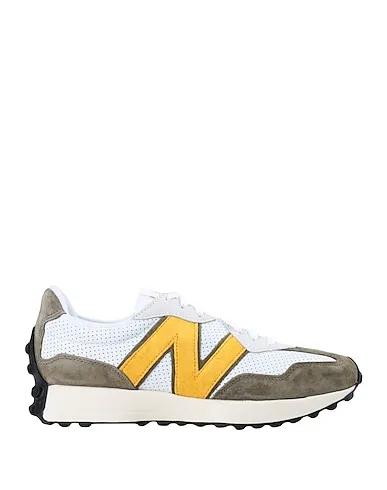 Military green Leather Sneakers 327