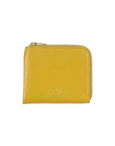 Military green Leather Wallet