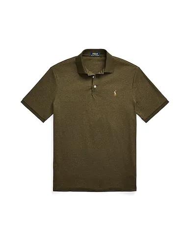 Military green Polo shirt CUSTOM SLIM FIT SOFT COTTON POLO SHIRT
