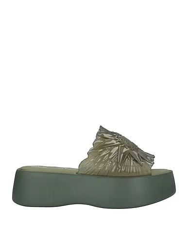 Military green Sandals