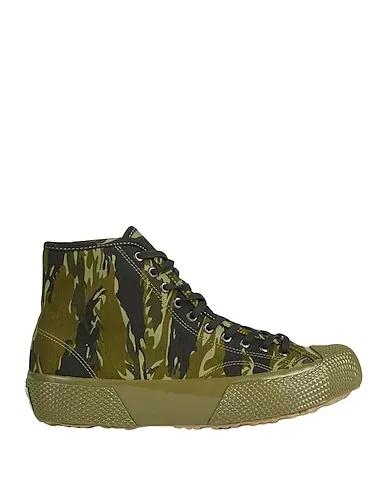 Military green Sneakers 2435 TIGER CAMO               
