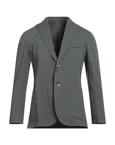 Military green Synthetic fabric Blazer
