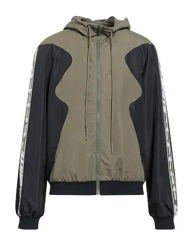 Military green Techno fabric Bomber