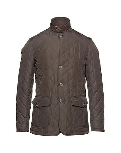 Military green Techno fabric Jacket Barbour Quilted Lutz

