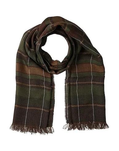 Military green Tweed Scarves and foulards