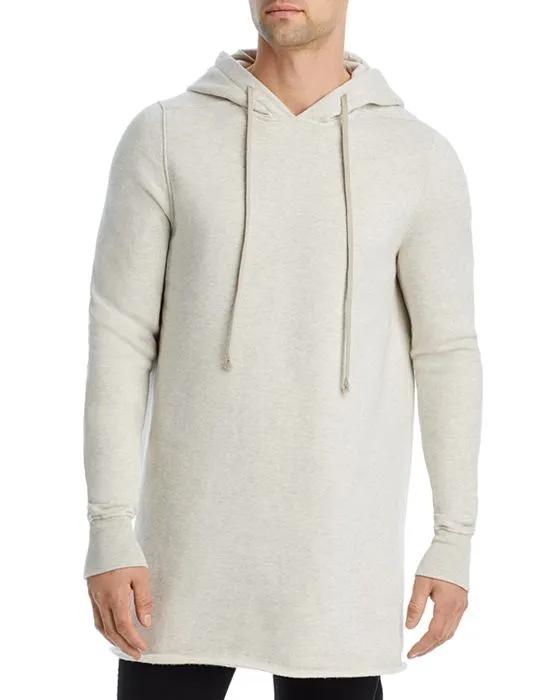 Milk Melange Long Pullover Hoodie