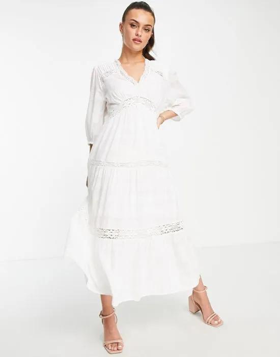 Mimi dress in white
