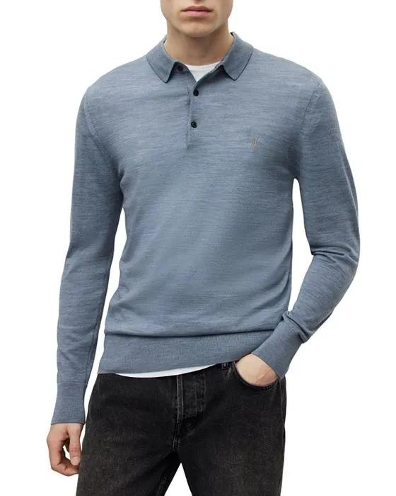 Mode Merino Long Sleeve Polo 