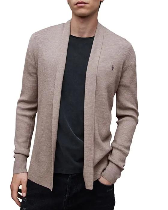 Mode Merino Wool Open Cardigan