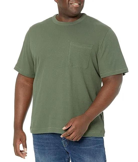 Mohonk Waffle Short Sleeve Pocket Tee