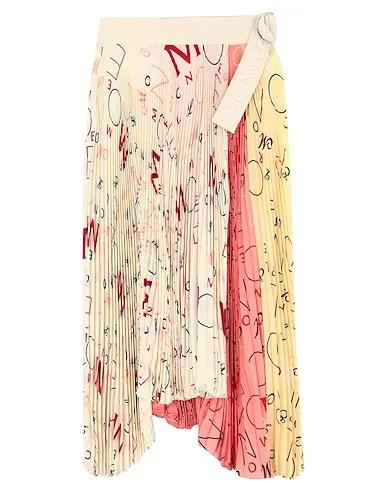 MONCLER | Light yellow Women‘s Midi Skirt