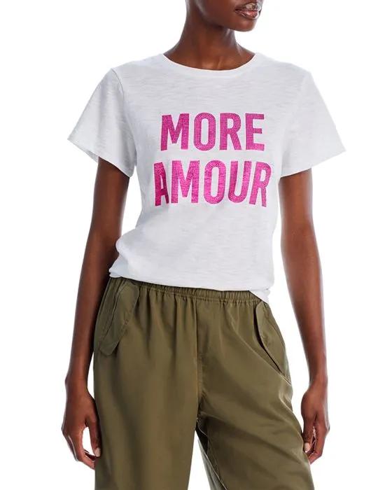 More Amour Embellished Tee