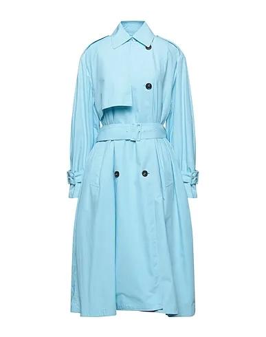 MSGM | Sky blue Women‘s Double Breasted Pea Coat
